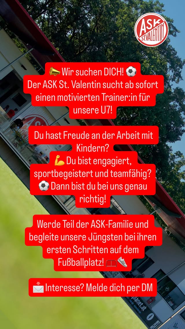 NW Trainer U7 gesucht