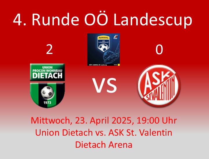 landescup dietach vs. ask 23 04 2025 ergebnis